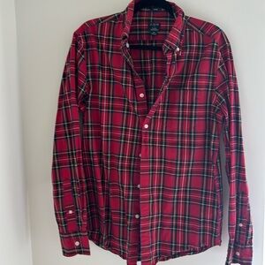 J. Crew Men’s Flex Washed Holiday Button Down